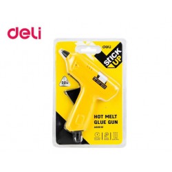 DELI ΠΙΣΤΟΛΙ ΗΛΕΚΤΡΙΚΟ ΣΙΛΙΚΟΝΗΣ ΓΙΑ ΘΕΡΜΟΚΟΛΛΗΣΗ 7mm & 3 ΑΝΤΑΛΛΑΚΤΙΚΑ BLISTER 4Τ STICK UP